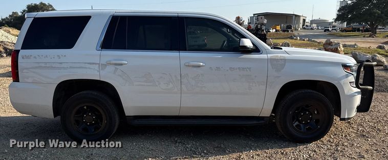 image for item DX5771 2017 Chevrolet Tahoe Police SUV