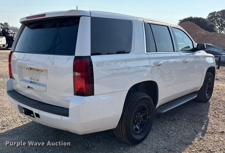 image for item DX5771 2017 Chevrolet Tahoe Police SUV