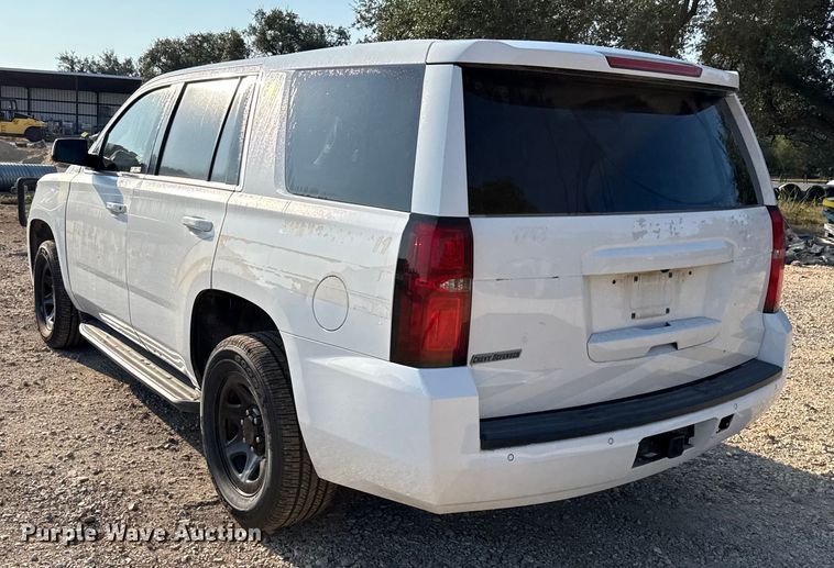 image for item DX5771 2017 Chevrolet Tahoe Police SUV