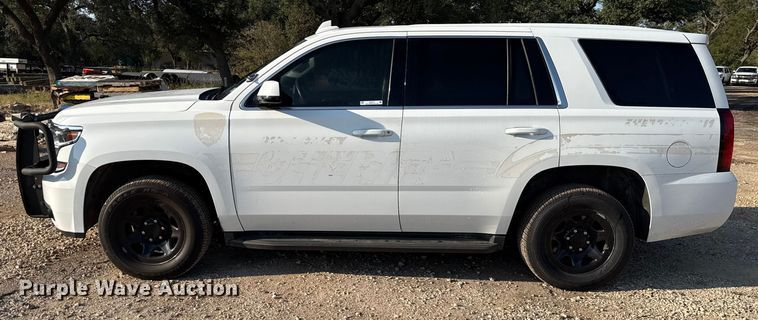 image for item DX5771 2017 Chevrolet Tahoe Police SUV
