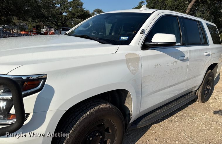 image for item DX5771 2017 Chevrolet Tahoe Police SUV