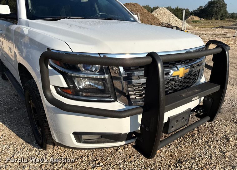 image for item DX5771 2017 Chevrolet Tahoe Police SUV