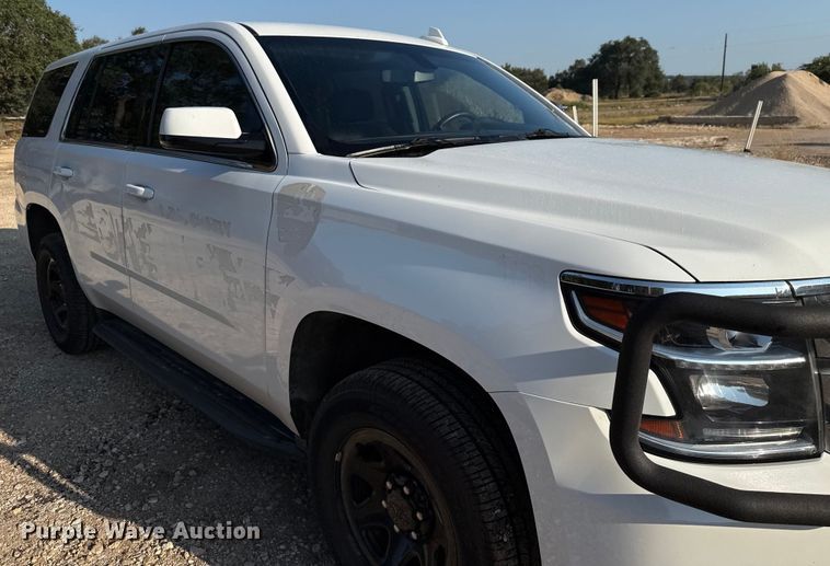 image for item DX5771 2017 Chevrolet Tahoe Police SUV