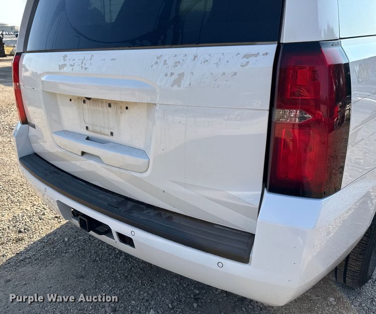 image for item DX5771 2017 Chevrolet Tahoe Police SUV