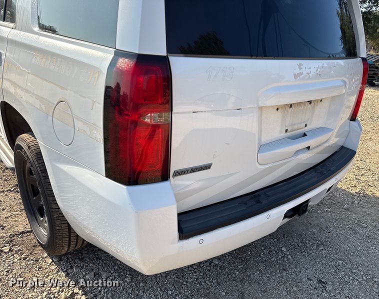 image for item DX5771 2017 Chevrolet Tahoe Police SUV