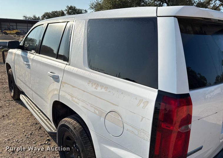 image for item DX5771 2017 Chevrolet Tahoe Police SUV
