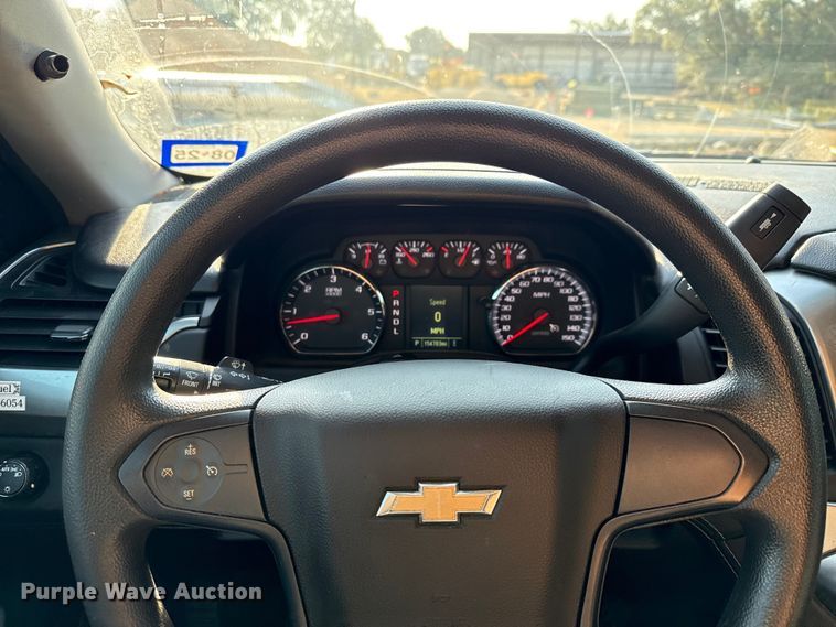 image for item DX5771 2017 Chevrolet Tahoe Police SUV