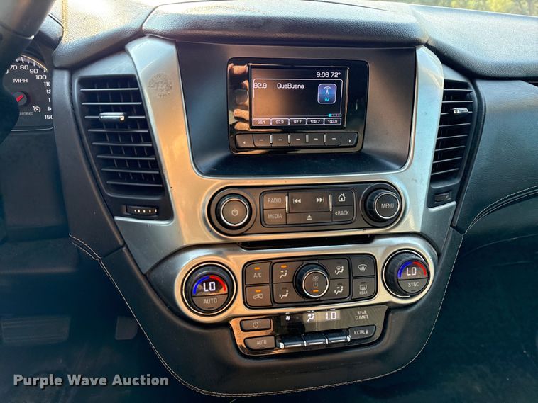 image for item DX5771 2017 Chevrolet Tahoe Police SUV