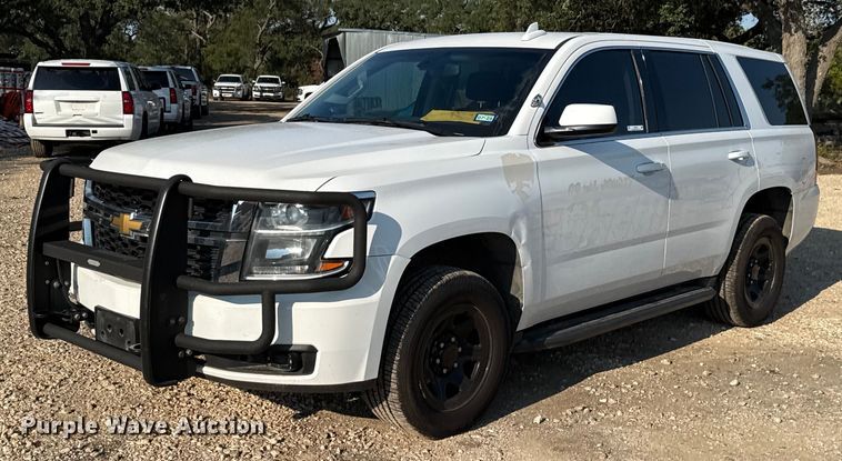 image for item DX5772 2018 Chevrolet Tahoe Police SUV