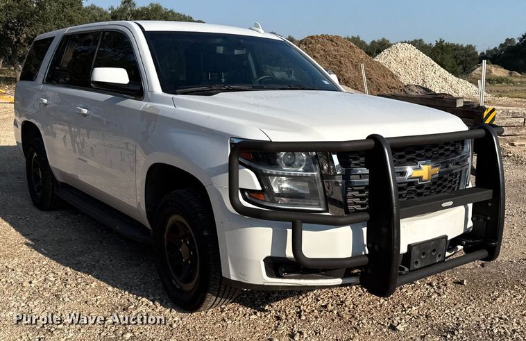 image for item DX5772 2018 Chevrolet Tahoe Police SUV