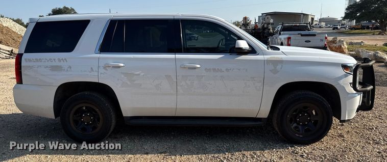 image for item DX5772 2018 Chevrolet Tahoe Police SUV