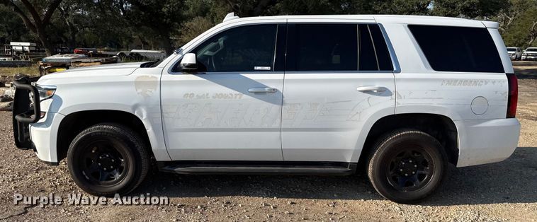 image for item DX5772 2018 Chevrolet Tahoe Police SUV