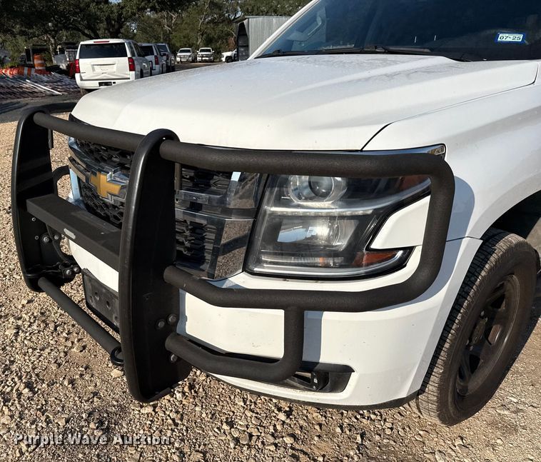 image for item DX5772 2018 Chevrolet Tahoe Police SUV
