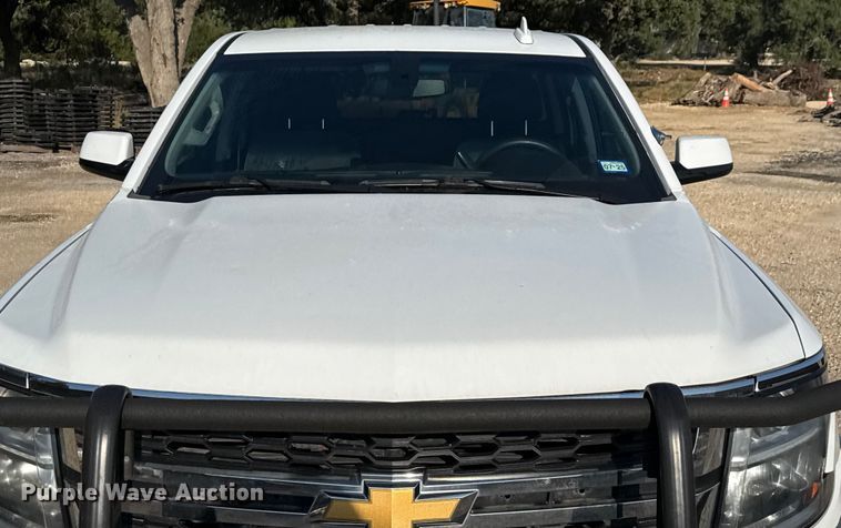 image for item DX5772 2018 Chevrolet Tahoe Police SUV