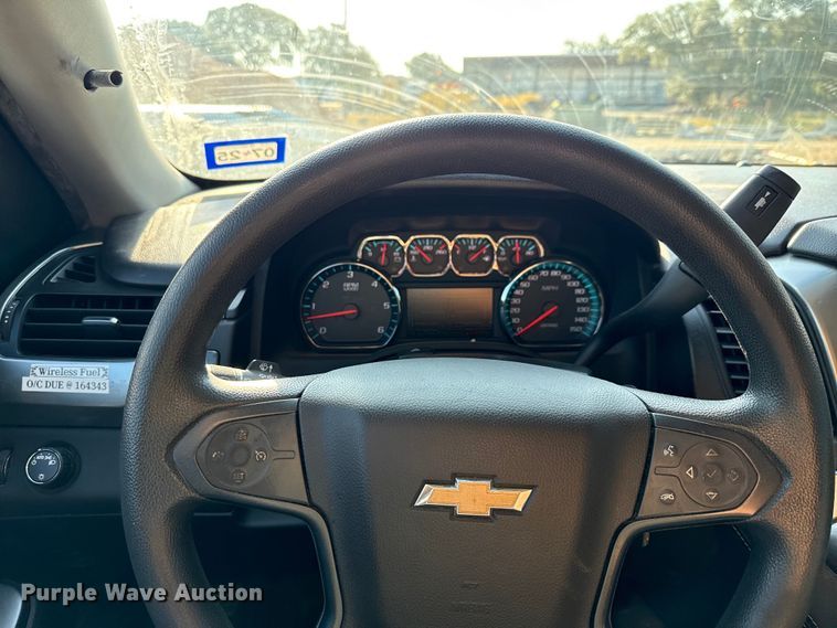 image for item DX5772 2018 Chevrolet Tahoe Police SUV