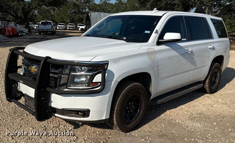 image for item DX5773 2016 Chevrolet Tahoe Police SUV