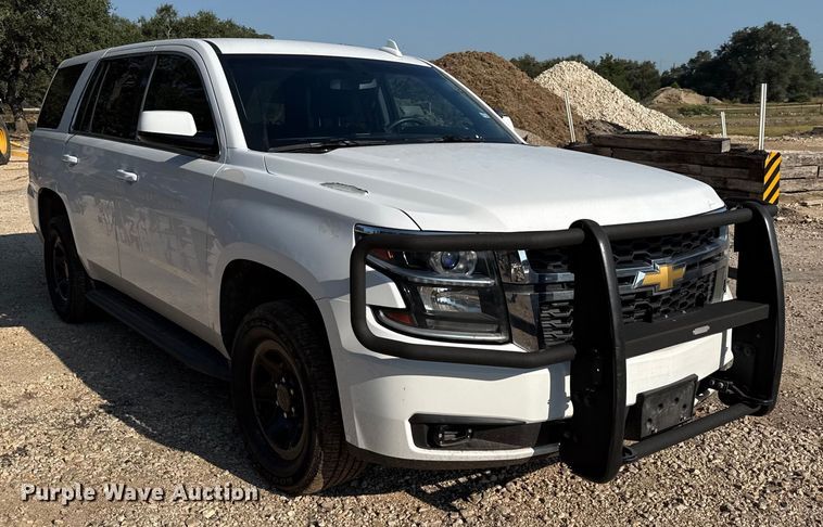 image for item DX5773 2016 Chevrolet Tahoe Police SUV