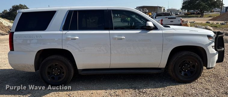 image for item DX5773 2016 Chevrolet Tahoe Police SUV
