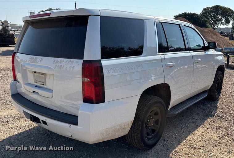 image for item DX5773 2016 Chevrolet Tahoe Police SUV