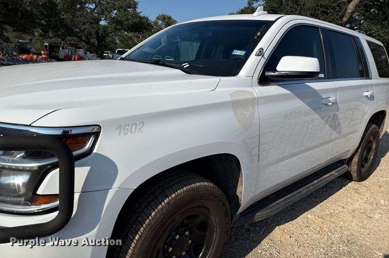 image for item DX5773 2016 Chevrolet Tahoe Police SUV