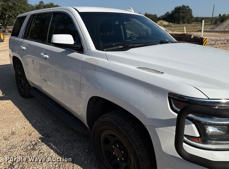 image for item DX5773 2016 Chevrolet Tahoe Police SUV