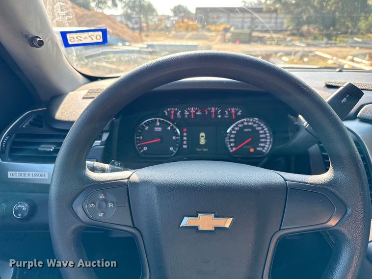 image for item DX5773 2016 Chevrolet Tahoe Police SUV