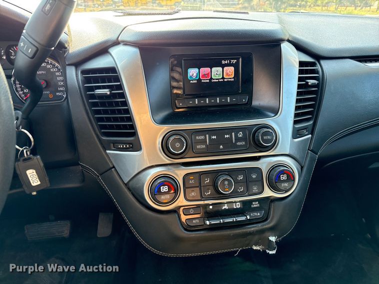 image for item DX5773 2016 Chevrolet Tahoe Police SUV