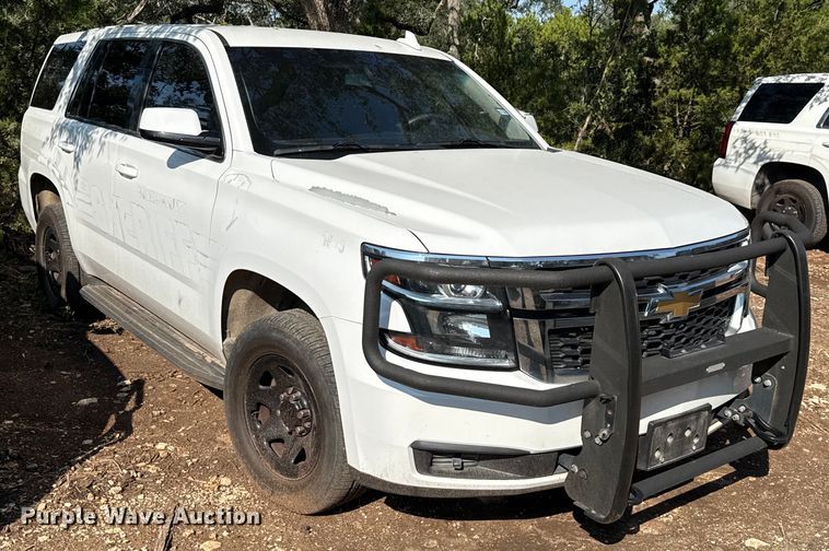 image for item DX5774 2016 Chevrolet Tahoe Police SUV