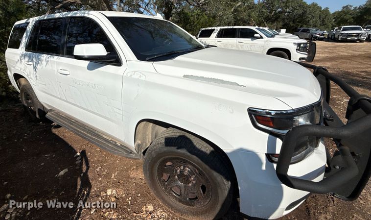 image for item DX5774 2016 Chevrolet Tahoe Police SUV