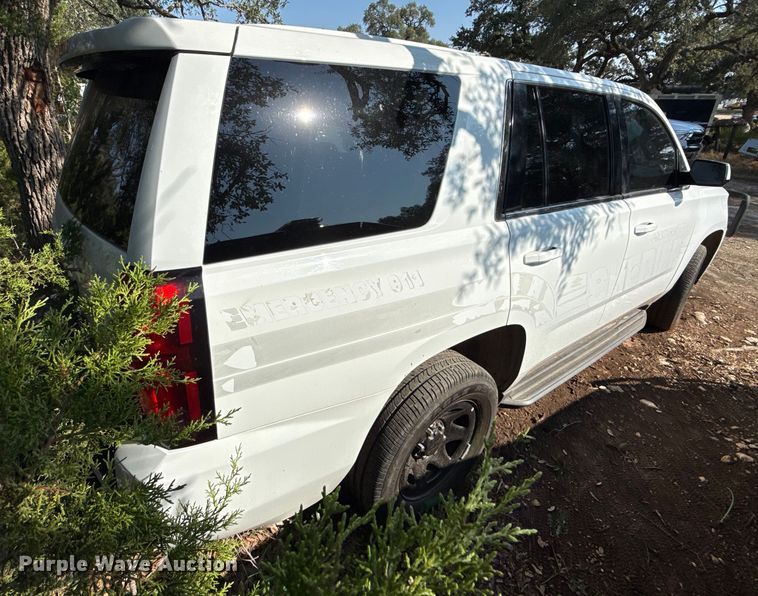 image for item DX5774 2016 Chevrolet Tahoe Police SUV