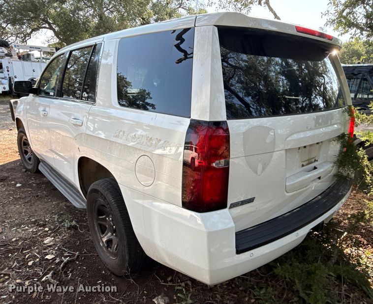 image for item DX5774 2016 Chevrolet Tahoe Police SUV