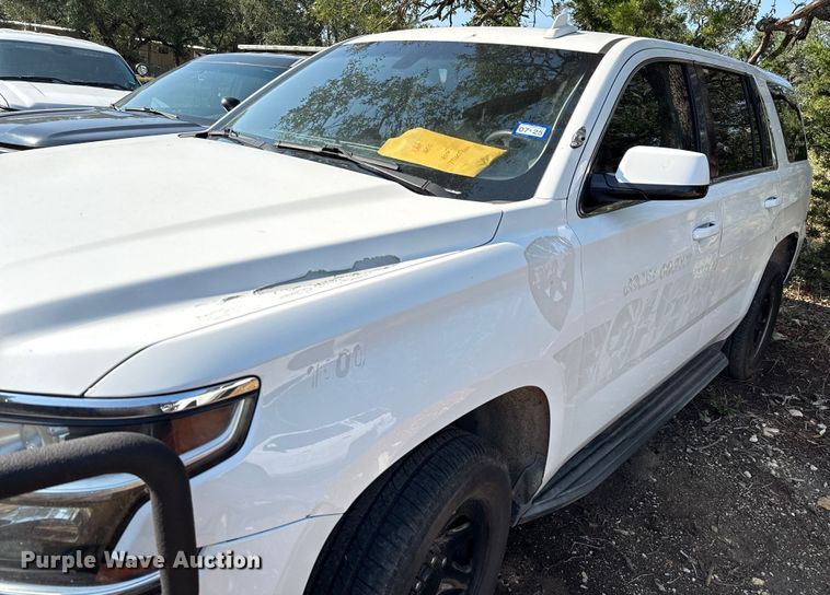 image for item DX5774 2016 Chevrolet Tahoe Police SUV