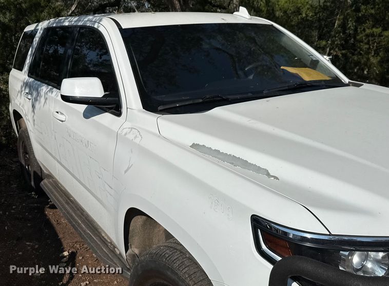 image for item DX5774 2016 Chevrolet Tahoe Police SUV