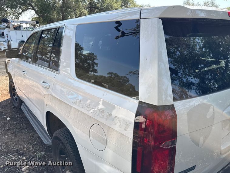 image for item DX5774 2016 Chevrolet Tahoe Police SUV
