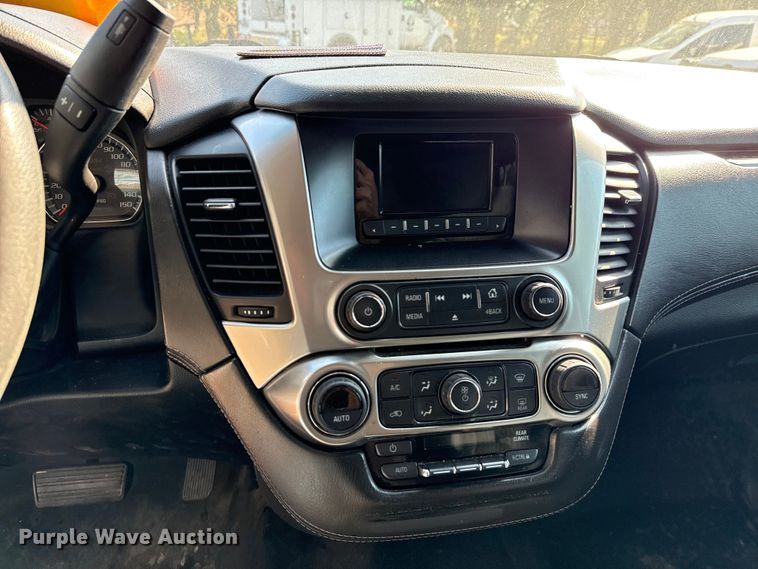 image for item DX5774 2016 Chevrolet Tahoe Police SUV