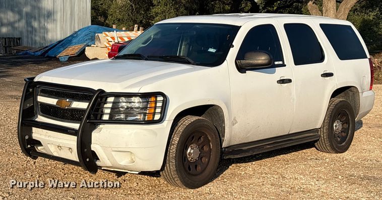 image for item DX5775 2012 Chevrolet Tahoe Police SUV