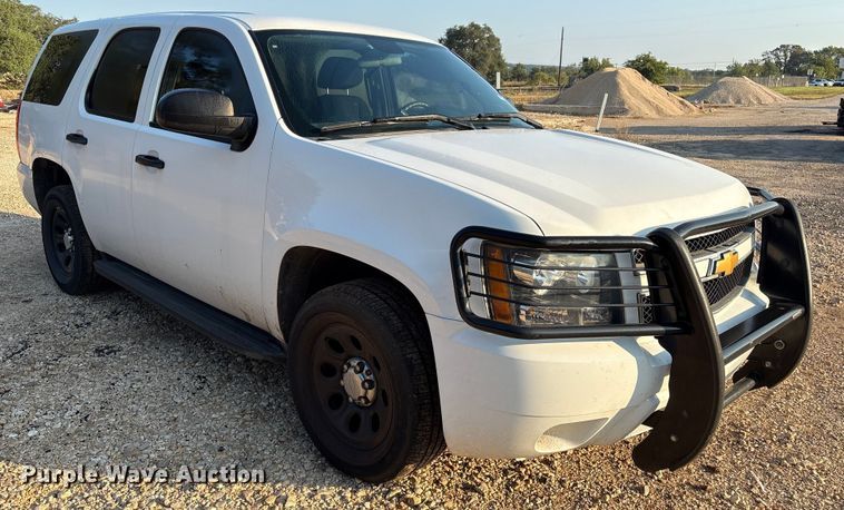 image for item DX5775 2012 Chevrolet Tahoe Police SUV