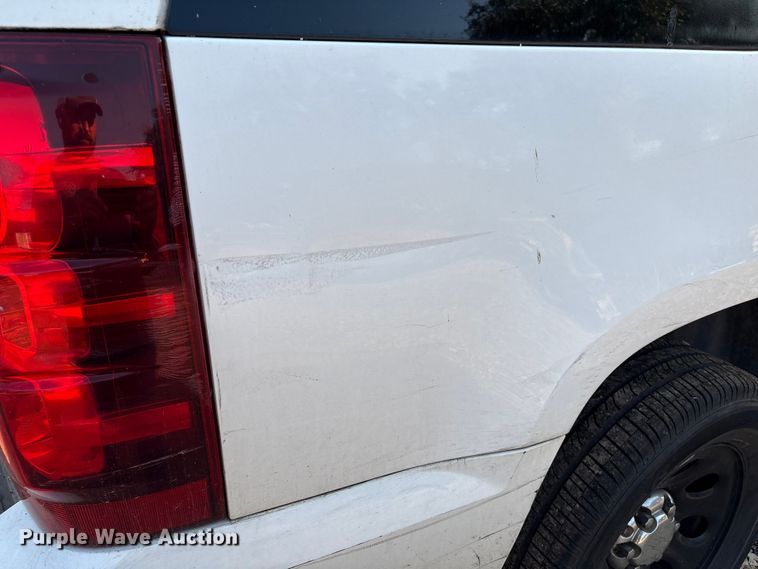 image for item DX5775 2012 Chevrolet Tahoe Police SUV