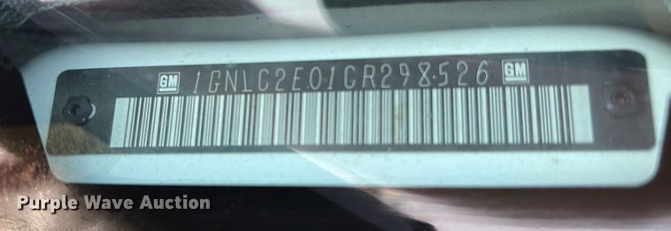 image for item DX5775 2012 Chevrolet Tahoe Police SUV