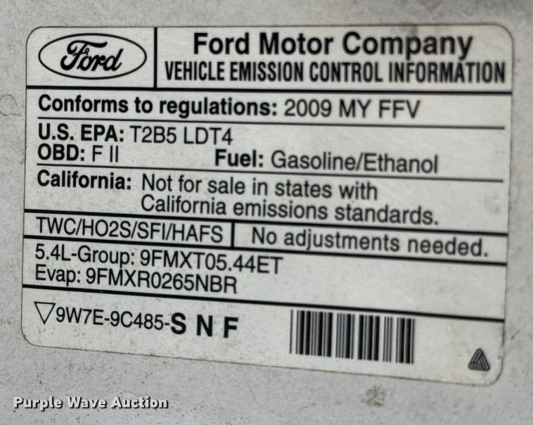 image for item DX5777 2009 Ford Expedition XLT SUV