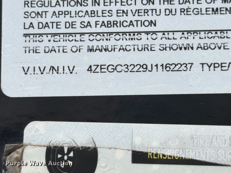 image for item DX5862 2018 Load Trail equipment trailer