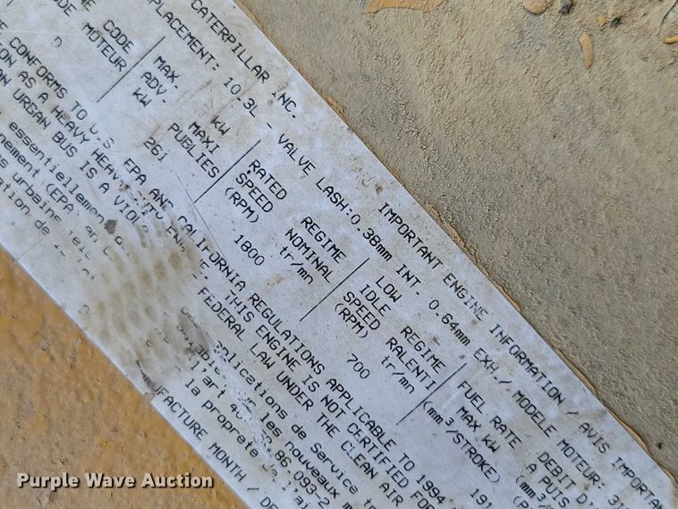 image for item DX6463 1995 Ford L9000 dump truck