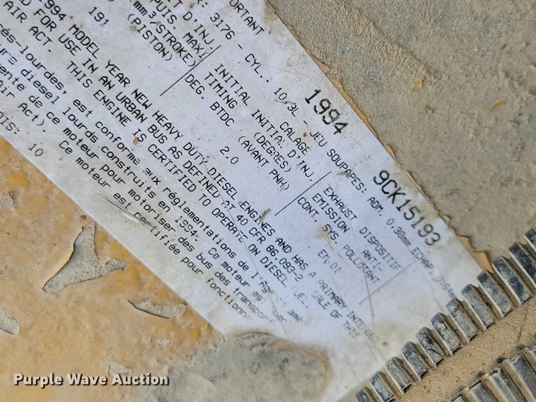 image for item DX6463 1995 Ford L9000 dump truck