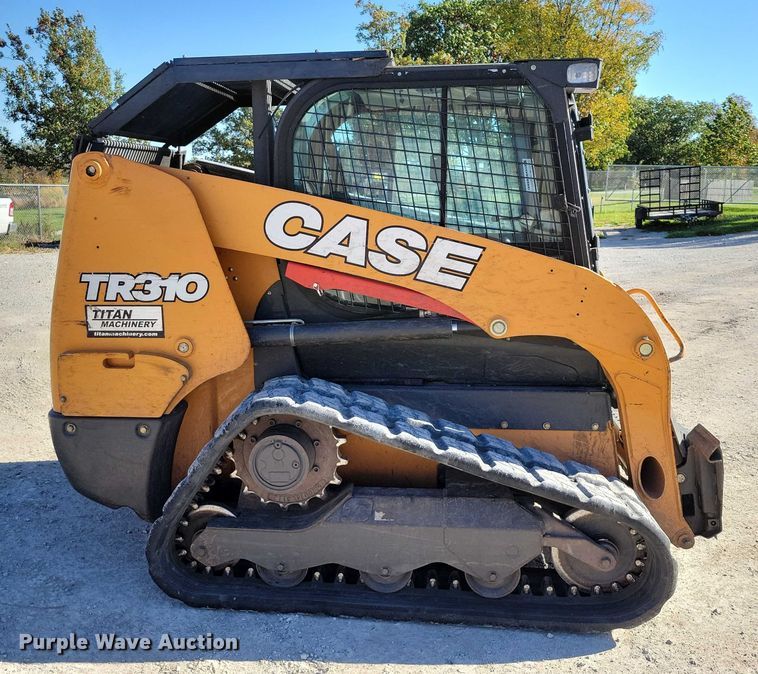 image for item DX6546 2018 Case TR310 tracked skid steer loader