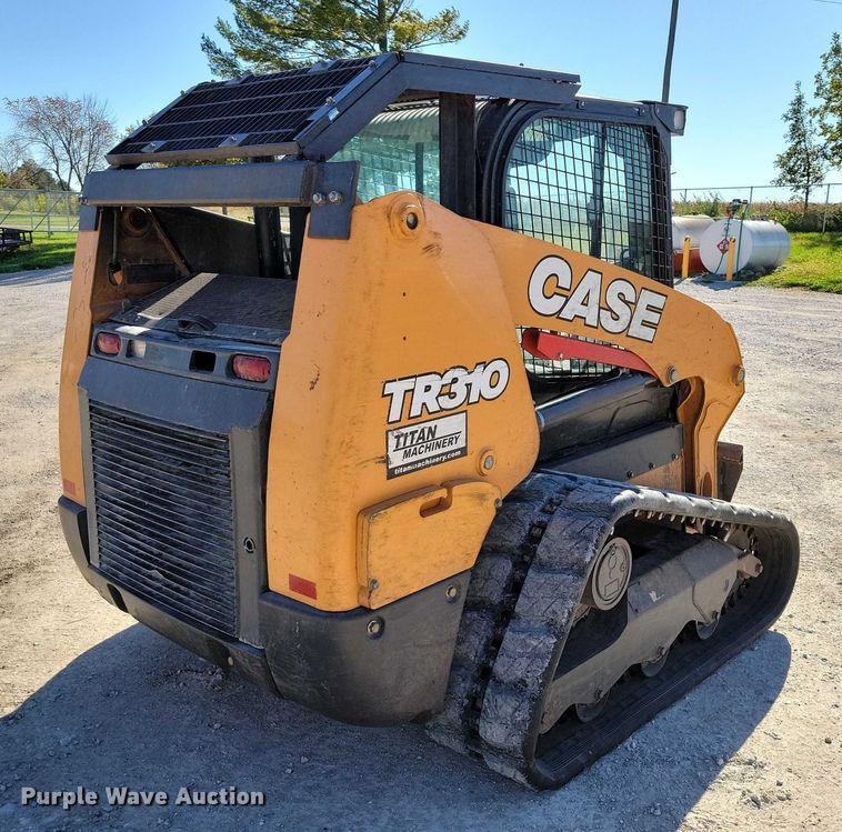 image for item DX6546 2018 Case TR310 tracked skid steer loader