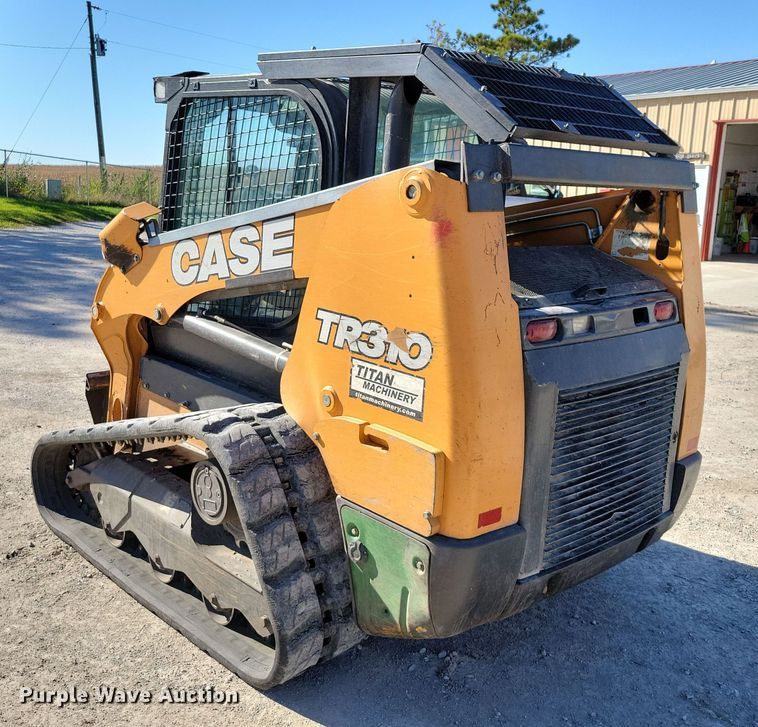 image for item DX6546 2018 Case TR310 tracked skid steer loader