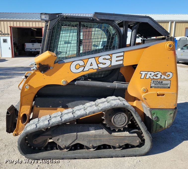 image for item DX6546 2018 Case TR310 tracked skid steer loader
