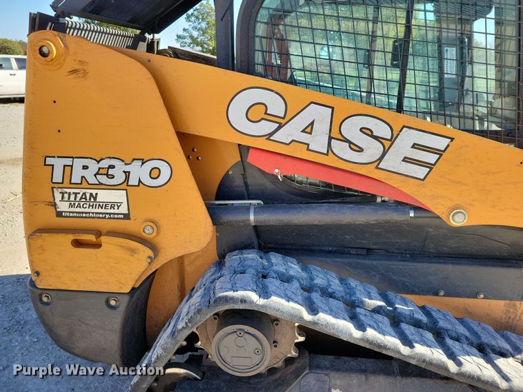 image for item DX6546 2018 Case TR310 tracked skid steer loader