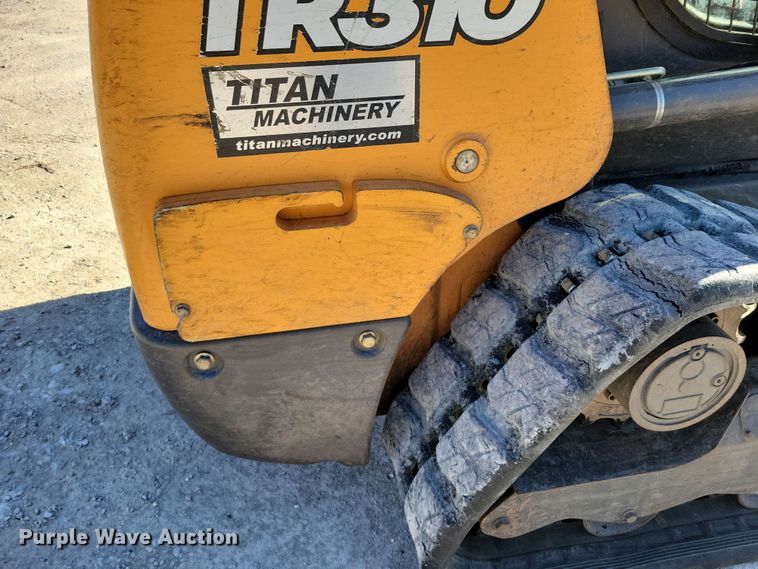 image for item DX6546 2018 Case TR310 tracked skid steer loader