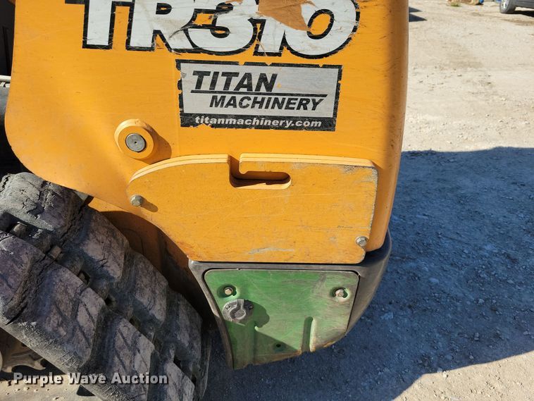 image for item DX6546 2018 Case TR310 tracked skid steer loader
